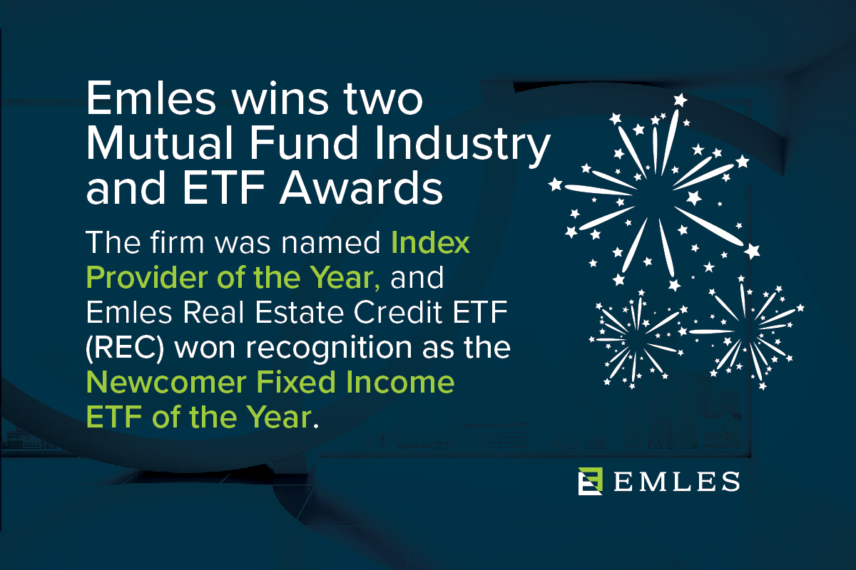 Emles wins two Mutual Fund Industry and ETF Awards